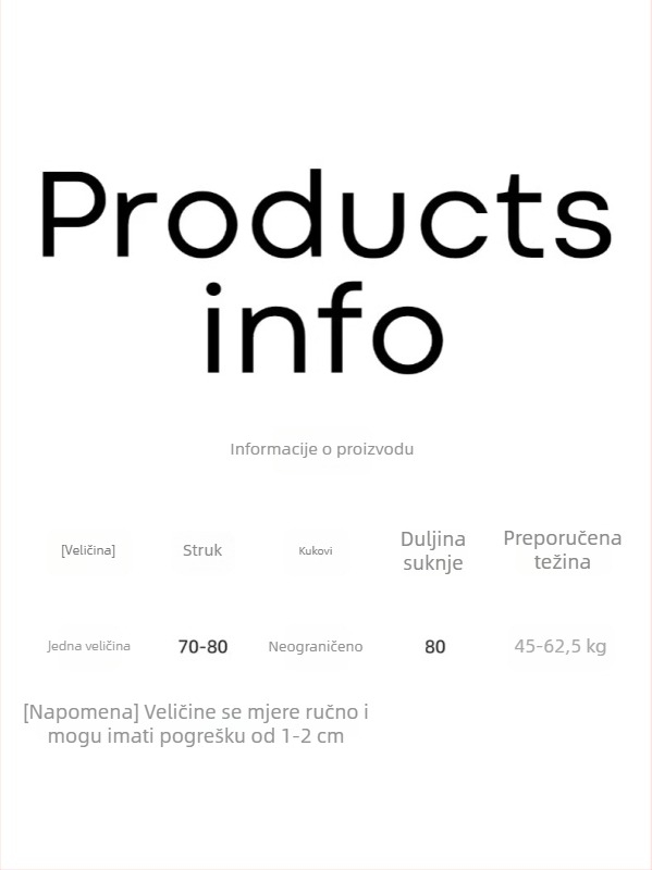 Duga lanena suknja s vezicom u struku, cvjetni točkasti uzorak