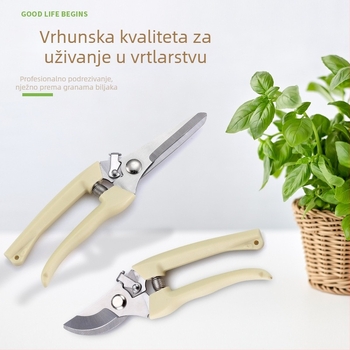 Nerđajući čelik vrtne škare za podrezivanje grana i branje voća u voćnjaku