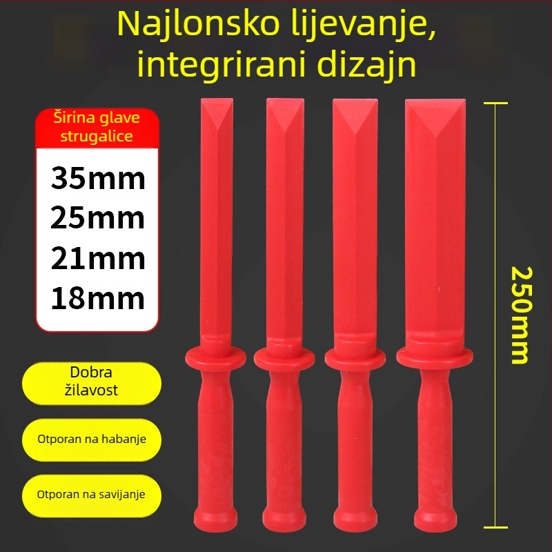 Plastični alat za uklanjanje balansnih težina za automobilske felge, meka najlon spatula