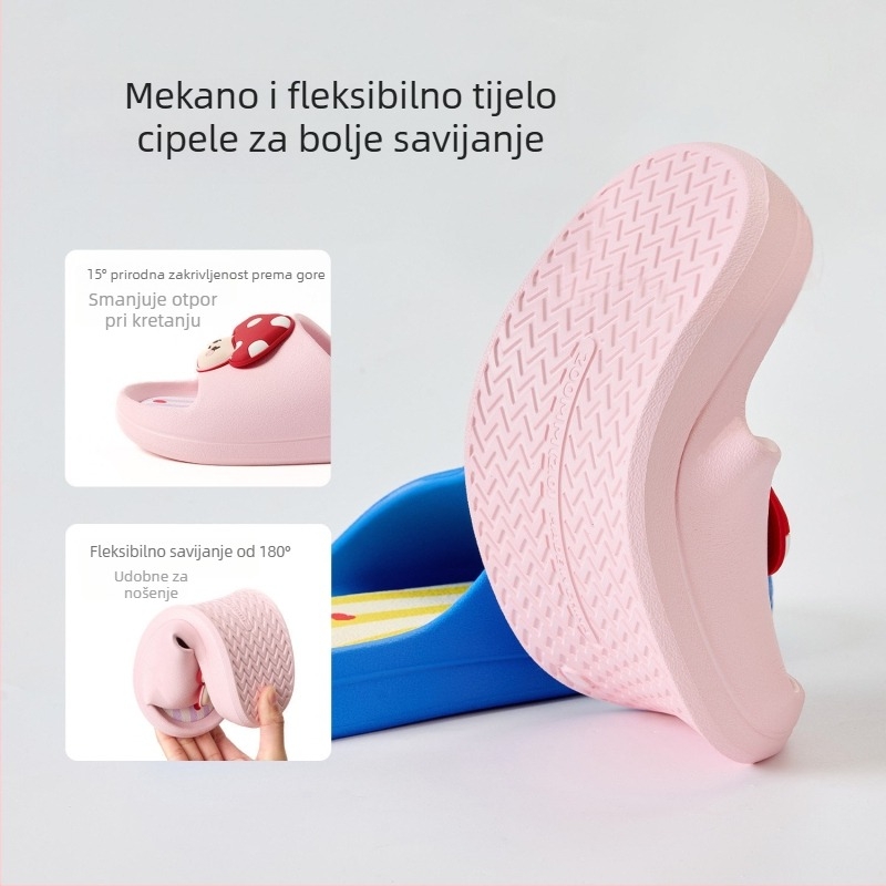 Nido Bear 2026 Dječje sandale za ljeto, unutarnje i vanjske, unisex, mekana EVA podloga s protukliznim učinkom, za kupanje
