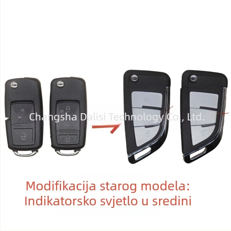Kućište ključa za VW Bora, Tiguan, Polo, Sagitar, Santana, Lavida i Jetta – starije modele