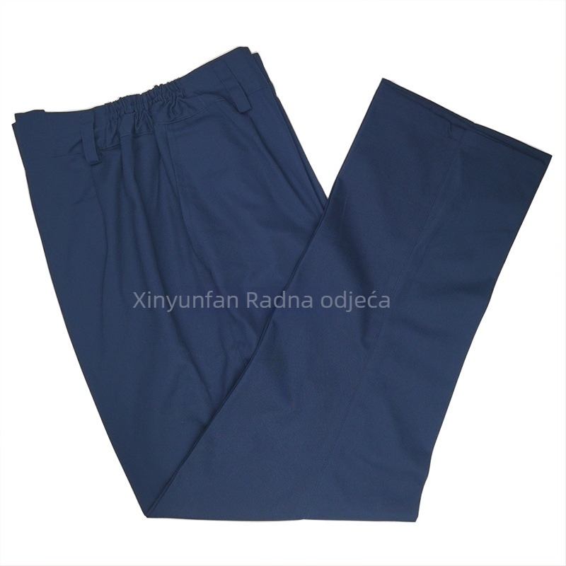 Pantalone za posao od 100% pamuka za zavarivanje, otporne na habanje, za brodogradilišta i kemijske pogone