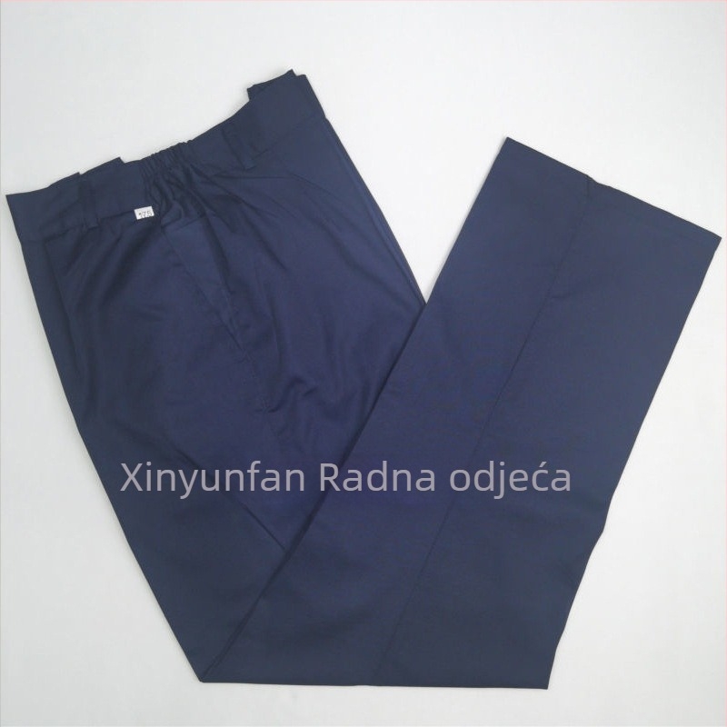 Pantalone za posao od 100% pamuka za zavarivanje, otporne na habanje, za brodogradilišta i kemijske pogone