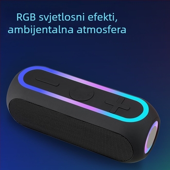 25W Bluetooth zvučnik sa subwooferom, prenosni vanjski zvučnik s TF karticom