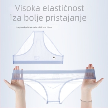 Muške bešavne gaćice od najlona, antibakterijske, 3D konturirana prednja cupa, srednji pojas