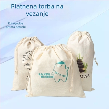 Laminirana platnena torba, Tote torba s vrpcom, torba sa zatvaračem, torba s vezicom, Tote torba od pamuka, mrežasta torba, torba od baršuna