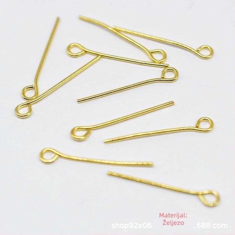 Igla 9 oblika za nakit, igle za piercing za DIY izradu nakita, pakiranje oko 1000 komada