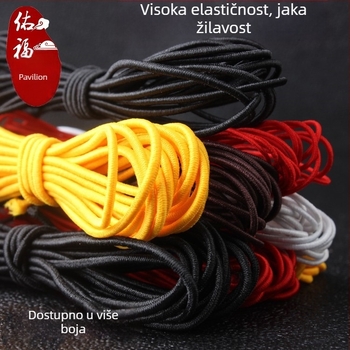 0,6–1,5 mm jezgra-omotani elastični konac za narukvicu, perle zvijezda i mjesec, Bodhi sjemenke, Phoenix-eye perle i perle od malolistnog ružinog drveta