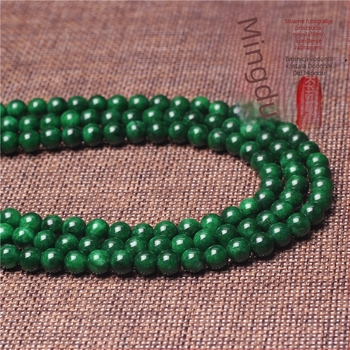 8A zelene jadeit chalcedon labave za DIY nakit