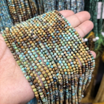 Gradijentne magnezitne okrugle perle 2/3/4 mm – labave perle za DIY nakit (narukvica, ogrlica, naušnice), distančne perle, poluproizvodi