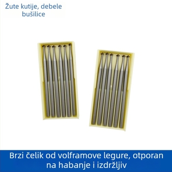 2,35 mm šaft promjera, debeli UFO-bits za jade graviranje, izradu nakita, obradu drveta, DIY metalno graviranje i frezanje