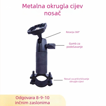 Držač monitora za vozilo s zidnim montiranjem — univerzalni držač za tablete i prijenosna računala