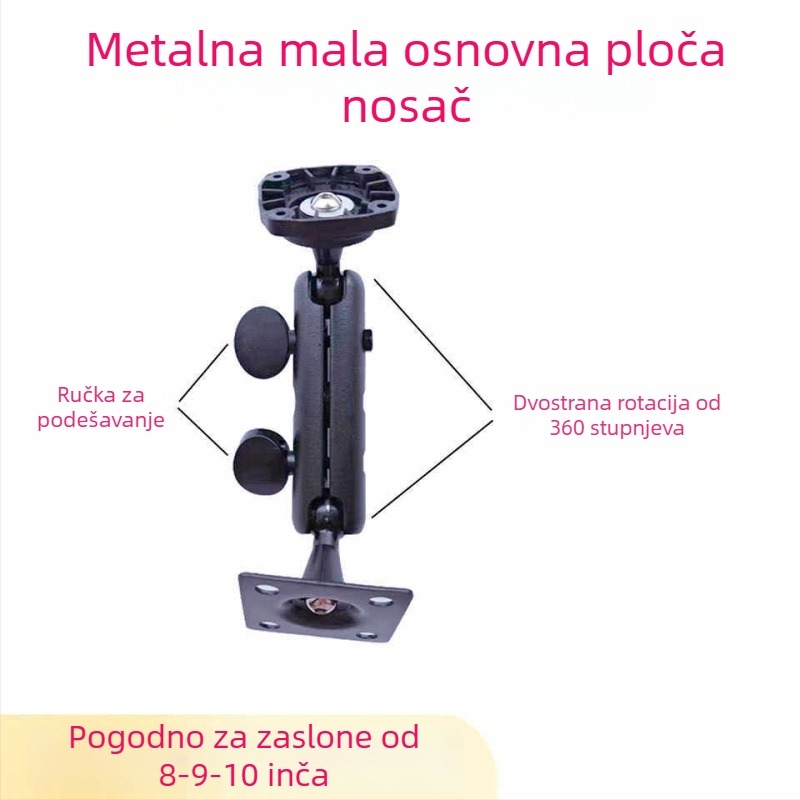 Držač monitora za vozilo s zidnim montiranjem — univerzalni držač za tablete i prijenosna računala