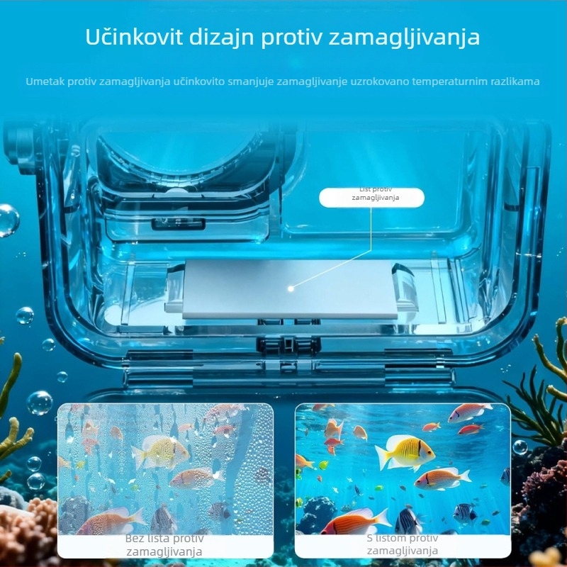 GoPro vodootporna kućišta za ronjenje – set s plivajućom šipkom i plutajućom narukvicom
