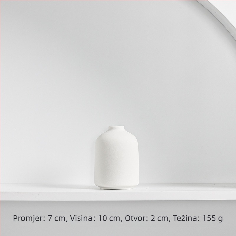 Longli Porcelain keramička vaza – moderni minimalistički dizajn za dom