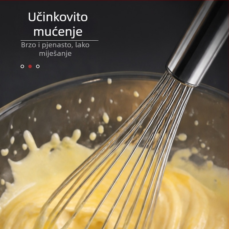 Ručni tučak za jaja, univerzalni kuhinjski pomoćnik, alat za mućenje jaja, kućni neizostavni predmet