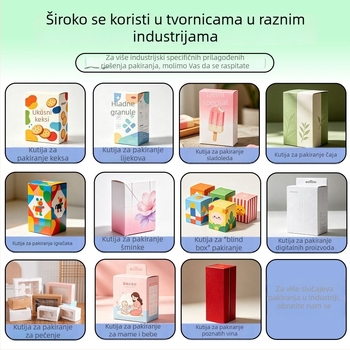 Prilagođeni papirni tubusi za torte, papirnate posude za deserte, sigurni za hranu, ekološki okrugli papirnati tubusi, otiskivi