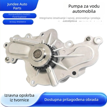 Pumpa za vodu s dvostrukim zupcima za Ford Explorer 3.5, pumpa za hlađenje cirkulacije AT4Z8501A
