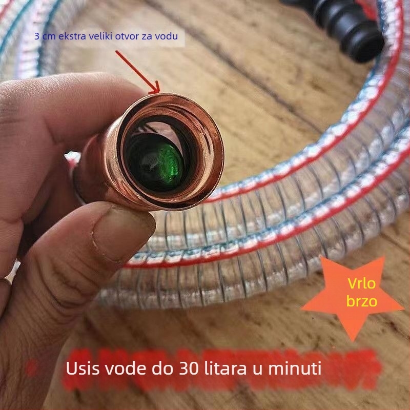 Ekstra-velika, zgusnuta cijev za preusmjeravanje protoka za auto — Višenamjenska pumpa za ulje, vodu i ureu, za kućnu upotrebu i izmjenu vode u akvariju