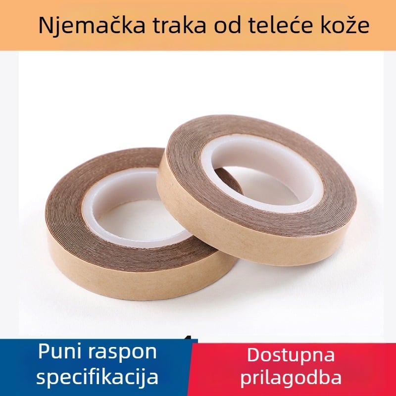 Lepivi film za produženje kose, bez tragova zamjenska traka, njemački Kraft papir, dugotrajni i koži prijateljski