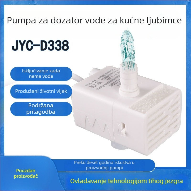 DC pumpa za napajanje vode za kućne ljubimce s ovlaživačem, podvodna, 5V USB, brushless motor