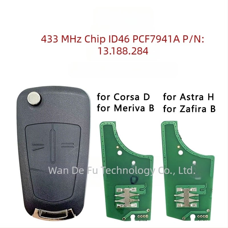 ID46 čip 433MHz za Opel daljinske ključeve – Corsa D / Astra H