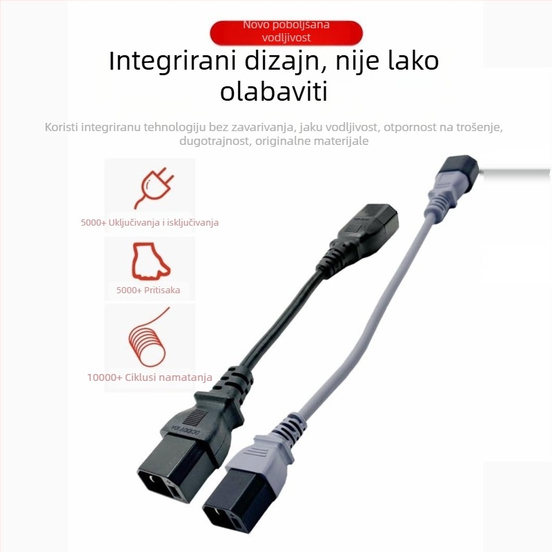 Novi nacionalni standard za električna vozila: adaptater za 2+2 priključke za punjenje i izlazni kabel, univerzalni punjač