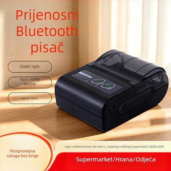 PP581 58mm Bluetooth termični ispisnik računa za catering – prijenosni