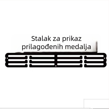 Trostruki željezni držač medalja s kukicama – DREAM BELIEVE ACHIEVE