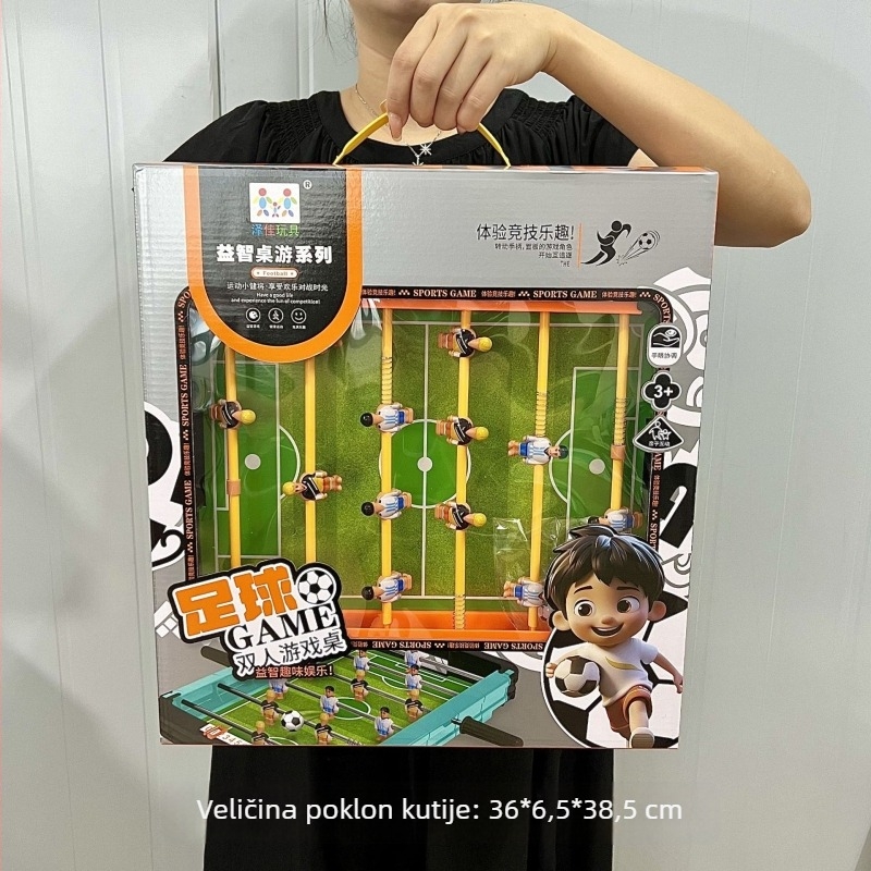Dječji set stolnih sportova: nogomet, košarka, biliard, stolni tenis i društvene igre – poklon paket za obrazovne ustanove