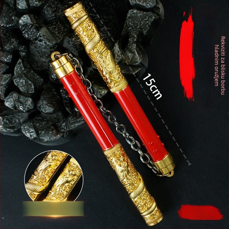 Peace JY Shenlong 15 cm nunchaku od legure – model oružja, metalna dekoracija