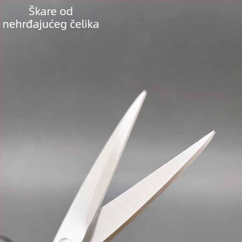 Nerđajuće čelične škare za ribolov, kartično pakiranje, za ured i školu