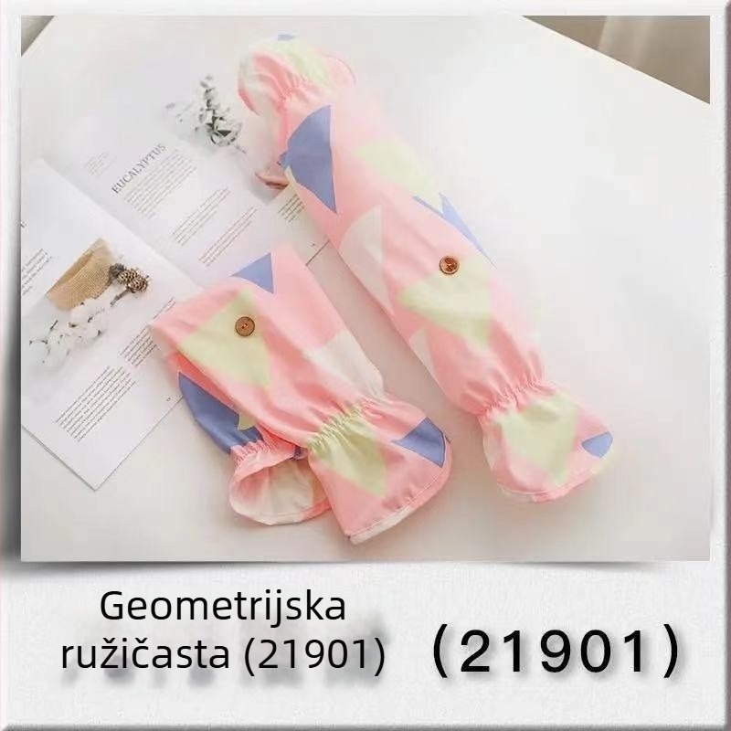 Vodootporni kuhinjski rukavi za zaštitu od prskanja pri kuhanju, dugi ženski rukavi