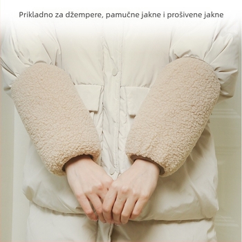 Zimski plišani rukavi – ženske zaštita protiv prljavštine za školu i ured, topli