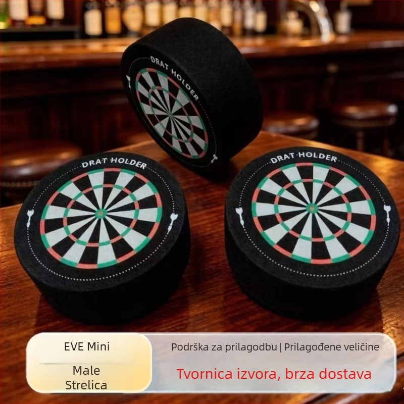 Stolni mini dart ploča s EVA spužvom – izdržljiv cilj i spremnik za pohranu