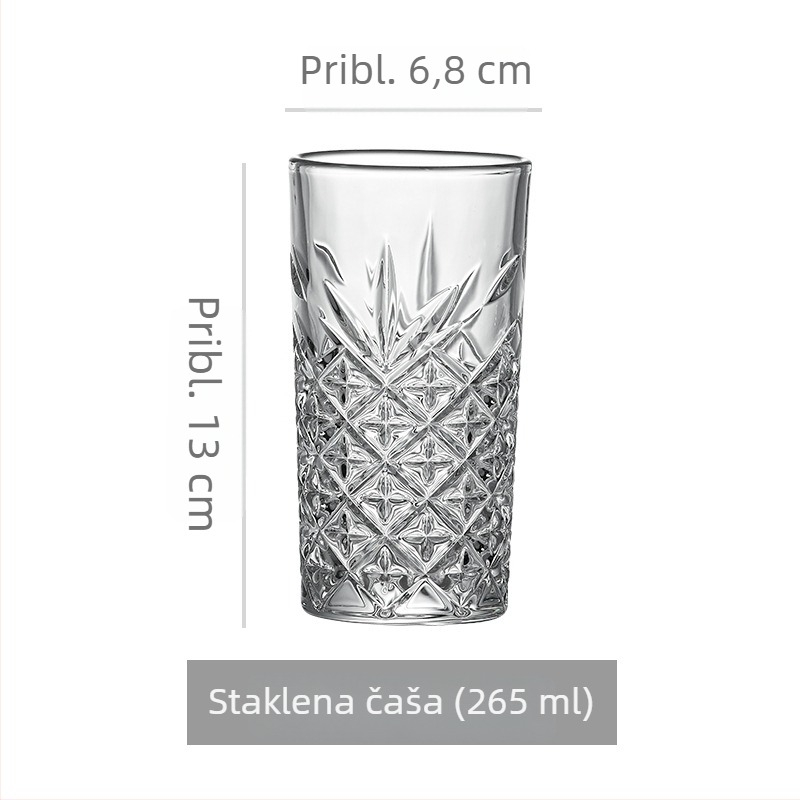 Premium čaša za whisky – višenamjenska za whisky, vino, pivo, vodu, kavu i voćni čaj, kapacitet 301–400 ml