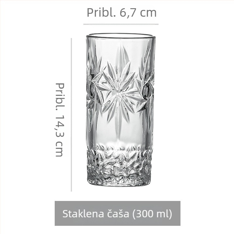 Premium čaša za whisky – višenamjenska za whisky, vino, pivo, vodu, kavu i voćni čaj, kapacitet 301–400 ml