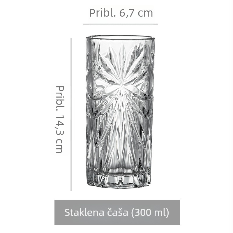 Premium čaša za whisky – višenamjenska za whisky, vino, pivo, vodu, kavu i voćni čaj, kapacitet 301–400 ml