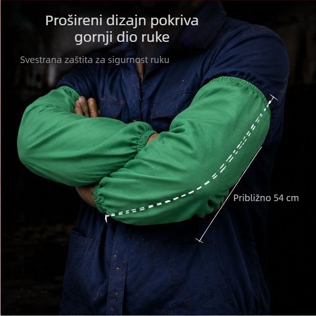 Vatreno otporne rukave za zavarivanje, zaštitne, izdržljive i prozračne, ljeto, zaštita od iskri i prskanja