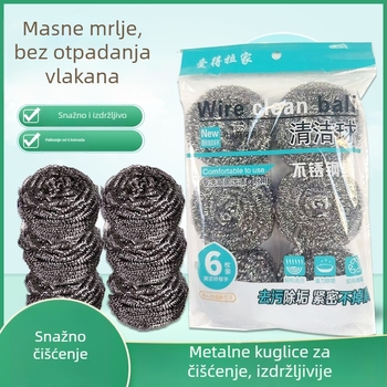 Nehrđajući čelični žičasti čistač za posuđe