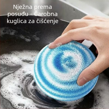 Čista Kuglica za čišćenje i višenamjenska četka za kuhinjske radne ploče i kupaonske umivaonike