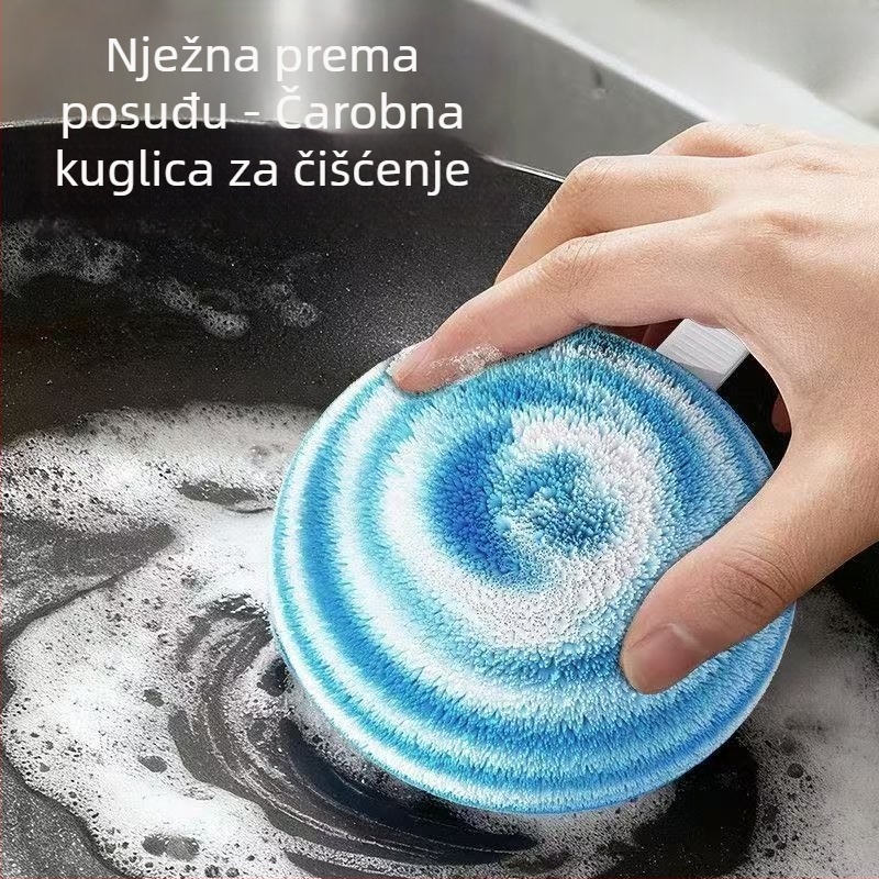 Čista Kuglica za čišćenje i višenamjenska četka za kuhinjske radne ploče i kupaonske umivaonike
