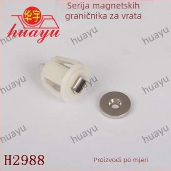 Model 2988 magnetska hvataljka za vrata ormarića, plastični