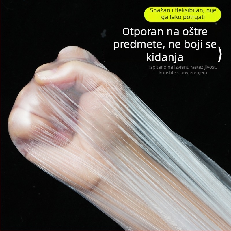 Debeli jednokratni zaštitni pokrivač za krevete i kauče, plastični zaštitni film za renovacije, prilagodljivi zaštitni film protiv prašine