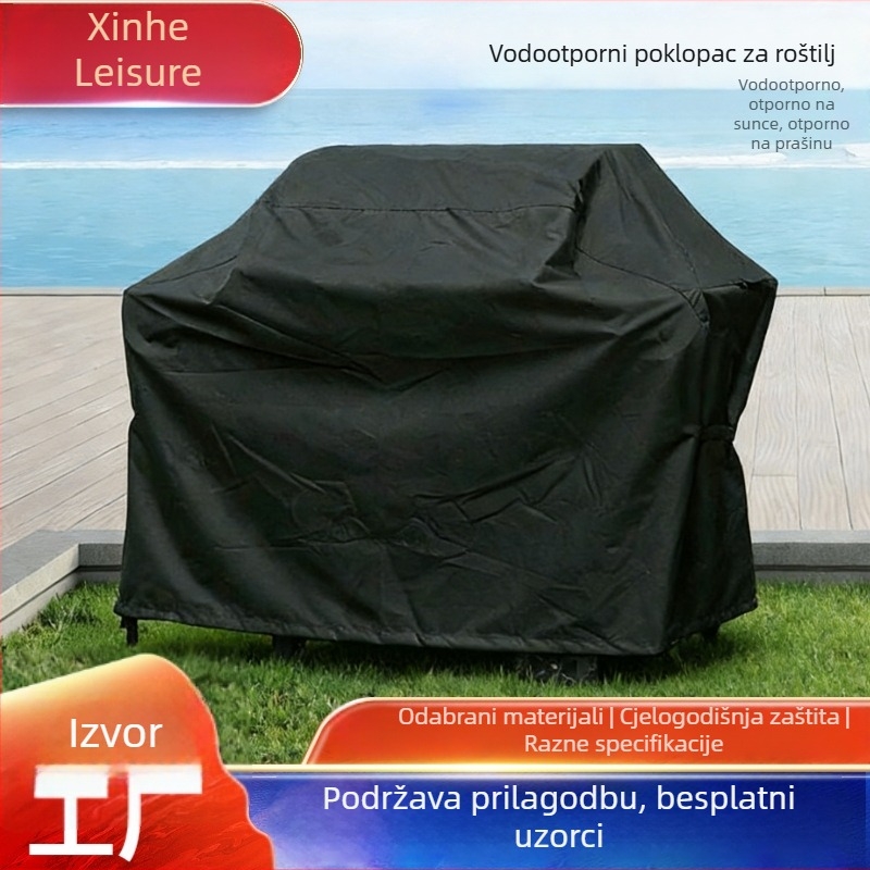 Xinhe vanjski pokrov za roštilj, vodootporan i otporan na prašinu, UV zaštita, Oxford tkanina