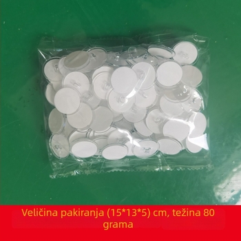 Prozirni samoljepljivi kuka za plafon i zid, 2.2 cm, set od 100 komada, prozirne bez tragova za ukrašavanje zavjese s perlama
