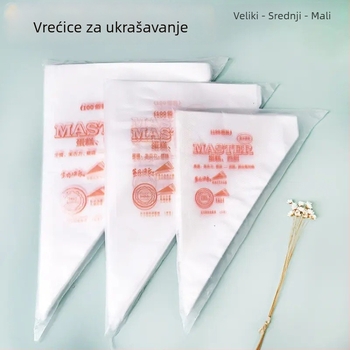 Set posuda za ukrašavanje s nastavcima, alati za dječju hranu, cjelokupni set kalupa za pečenje i jednokratne vrećice za šlag
