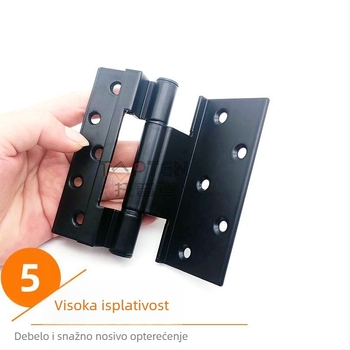 Aluminijski šarke od legure Type 4 za vrata i prozore – debeli šarki za prozore, pribor za šarke
