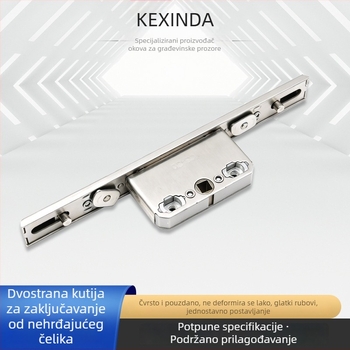 Nehrđavi čelik dvostruko zatvorena kutija za prozore s otvaranjem – hardver