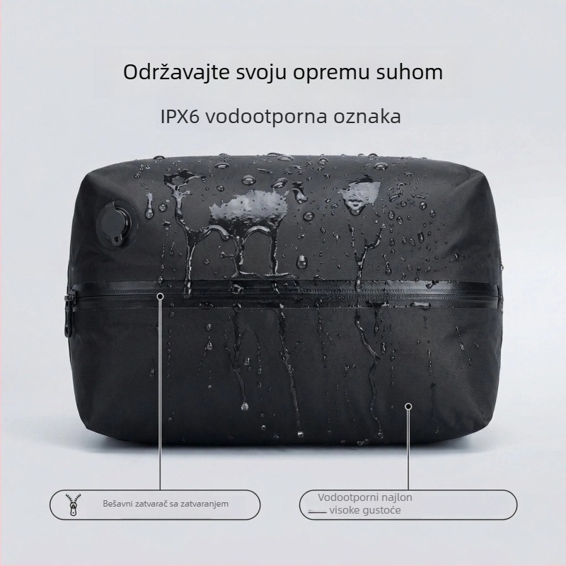 Vakuumska kompresijska torba za ruksak i prtljagu, velika kapaciteta, vodootporna, ispuštanje zraka, materijal s 13 slojeva
